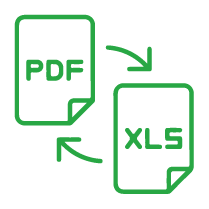 Export in Excel & PDF